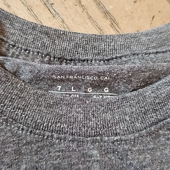 Levi's gray long sleeve size 7 - Picture 5 of 9